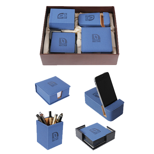 Leatherite Desktop Gift Set