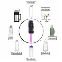 LONG BOTTLE CLEANING BRUSH FOR WASHING WATER BOTTLE