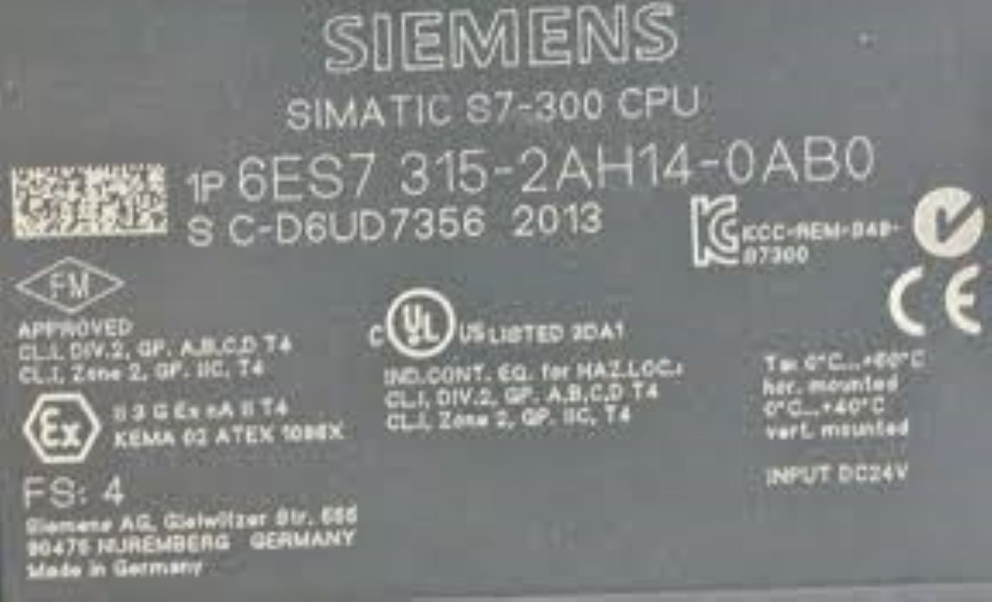 6ES7-315-2AH14-0ABO-siemens programmable logic controller