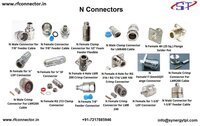 N FEMALE FOR 1/2 SUPERFLEX COAXIAL CABLE CRIMP CONNECTOR