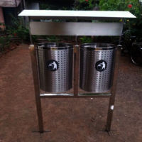 SS tilting dustbin