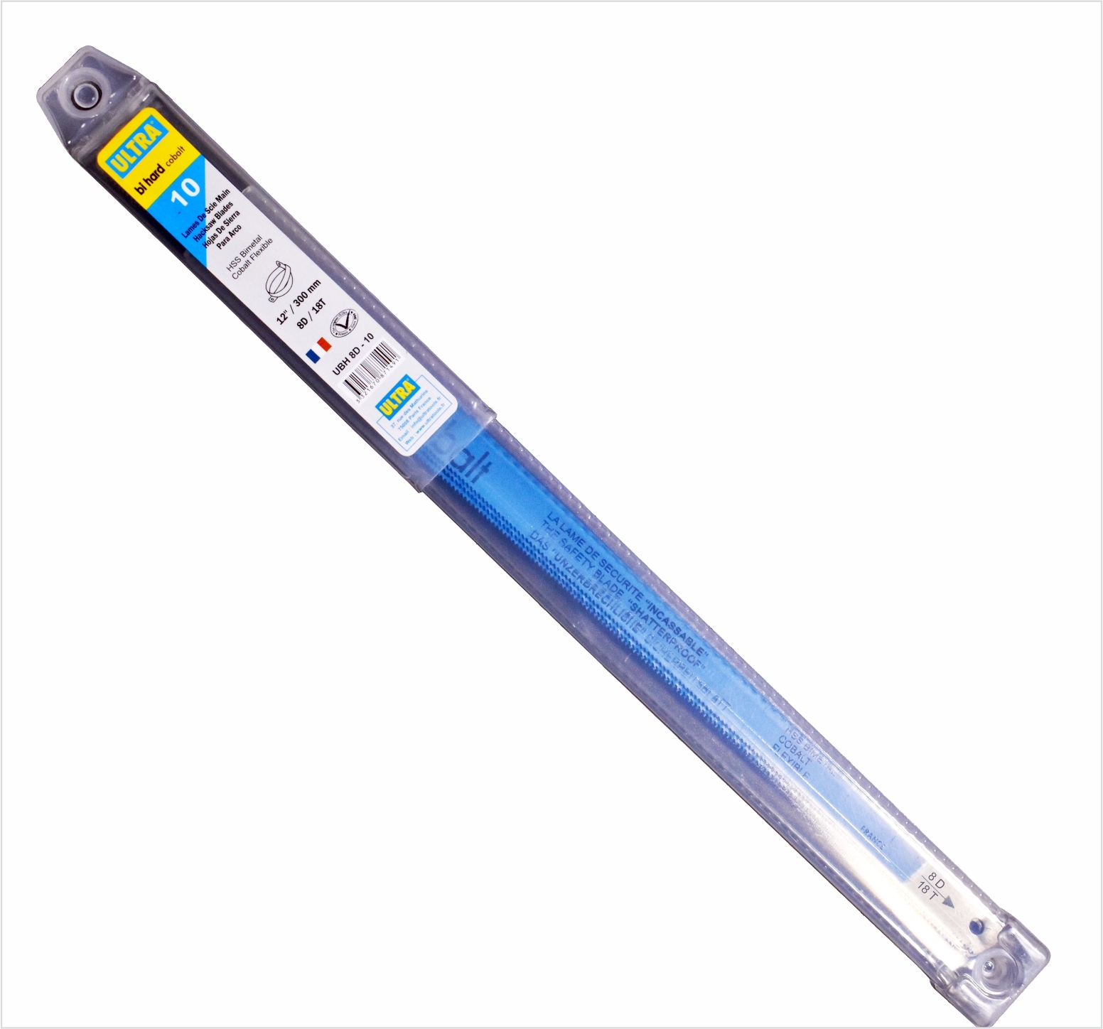 ULTRA Bi Hard HSS Bimetal 8% Cobalt Hand Hacksaw Blade
