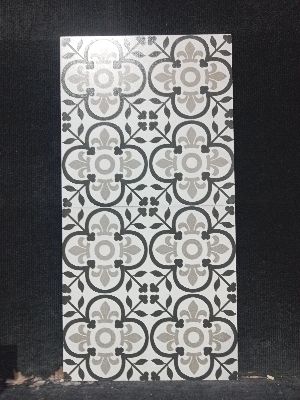 Floor-to-Wall Continuity Tiles