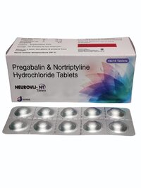 NEUROVIJ NT:-Pregabalin Nortiptyline HCL Tablets