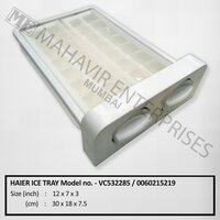 Refrigerator Ice Tray - Color: White