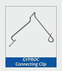 Gyproc Connecting Clip - Galvanized Steel, 50 X 40 Mm | 100 Pcs Per Box, Usage: Connecting Drywall Sheets, Compliance: Bs En 14195