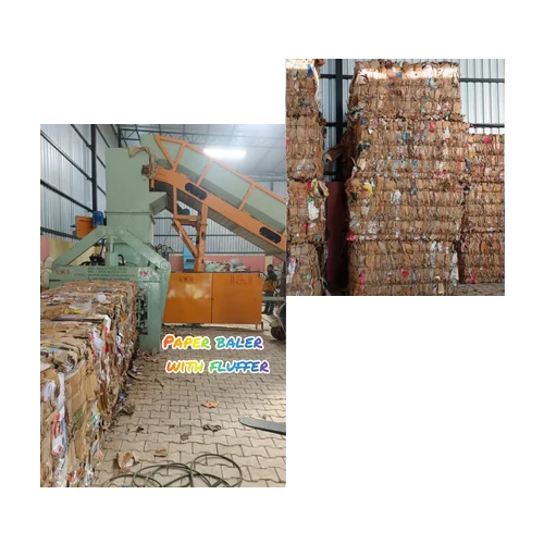 Waste Paper Horizontal Baler Machine