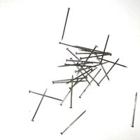 Paper Pin - Steel Material, 25 Grams Pack Size | Bright And Strong Quality