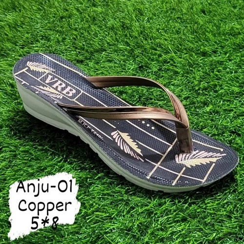 Anju 01 Copper Ladies Slipper Size: Different Size Available