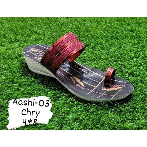 Aashi 03 Cherry Ladies Slipper Size: Different Size Available