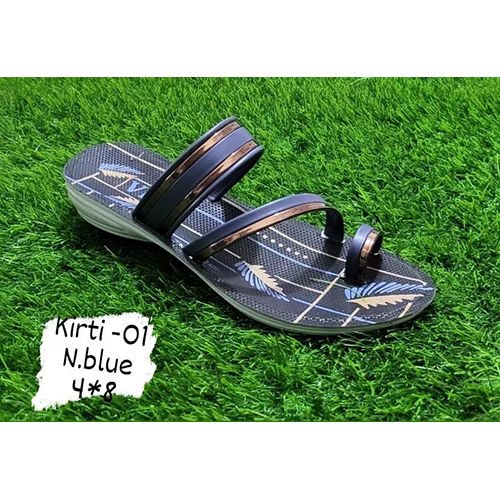 Flip Flop Kirti 01 N Blue Ladies Slipper