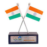 Desktop With Cross Indian Flag - Color: All Colors