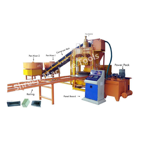 Heat Insulation Fully Automatic Fly-Ash Brick Making Machine