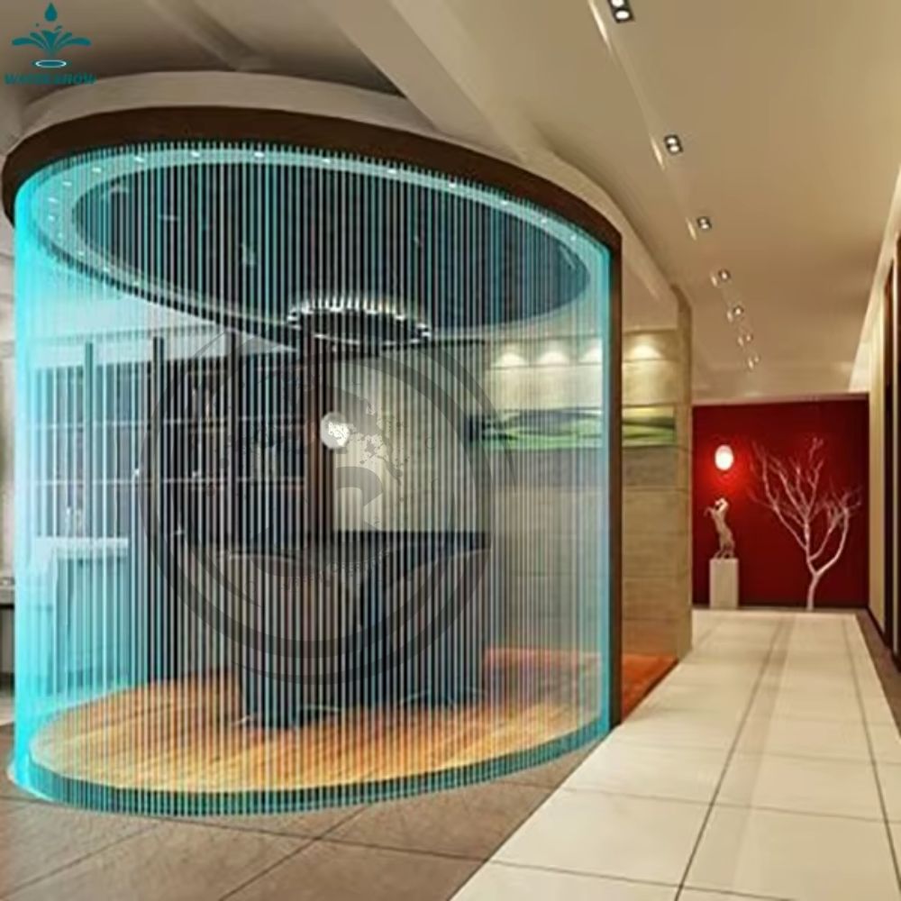 Curved String Fountain