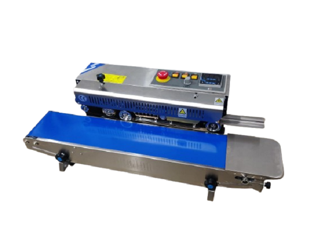 Polyseal Continuous Sealer - M.S. Body 16"x34"x12" Size 600W Power | Semi-Automatic Operation Sealing Width 12mm 5kg Capacity 0-12 mtr/min Speed 6 Month Warranty