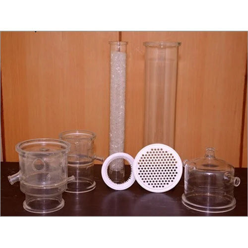 Borosilicate Glass Column And Components - Color: Transparent