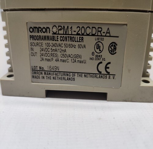OMRON CPM1-20CDR-A PROGRAMMABLE CONTROLLER