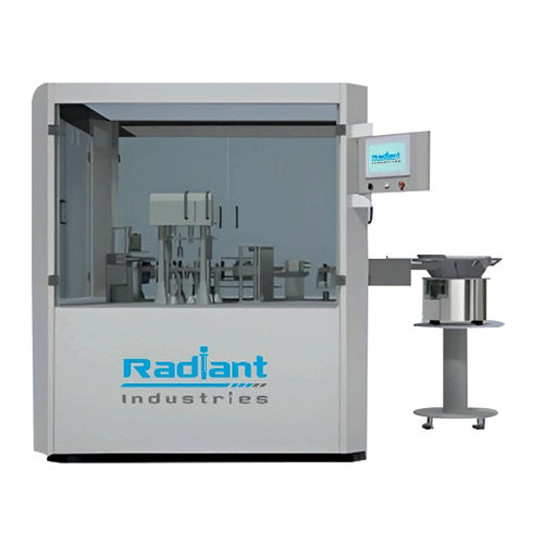 Fully Automatic Prefilled Oral Syringe Filling And Closing Machine