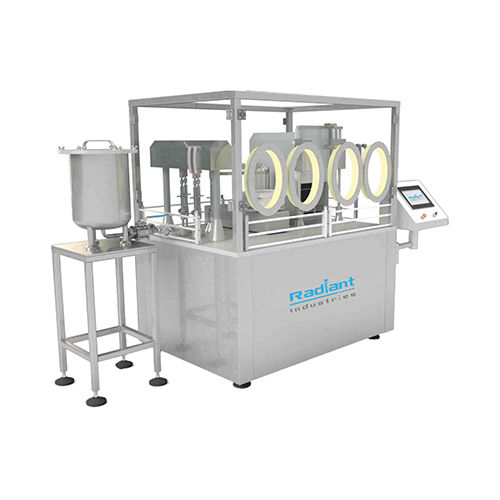 Silver Pfs Semi-Automatic Filling And Closing Machine