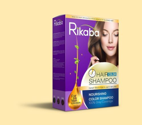 Rikaba hair color shampoo 30 ml