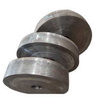 25inch Round Forged Steel Gear Blank - Diameter 25 Inch, Thickness 35mm, Silver, Hot Rolled, Powder Coated, Designed For Automobile Industry