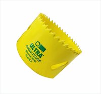 Ultra Cobalt Edge Scy Hole Saw - Bimetal M42 8% Cobalt, 14-235mm Yellow | Enhanced 5.5 Tpi Positive Rake Teeth, Extra Gullet For Material Penetration, Solid Backer For Stability