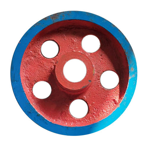 Cast Iron V Belt Pulley - Color: As Per Image