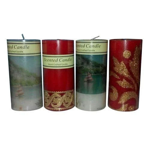 Scented Designer Pillar Candle Use: Religious Activity