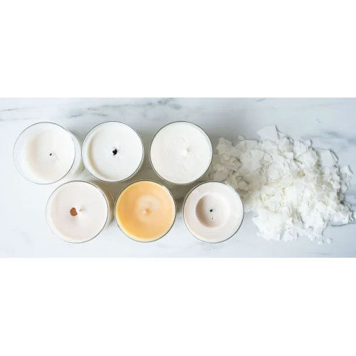 White Scented Soy Candles