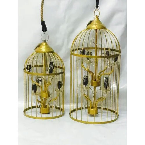 Hanging Cage Candle Holder