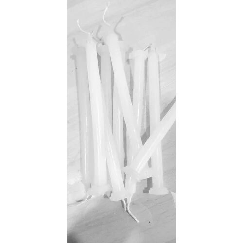 White Paraffin Wax Candles