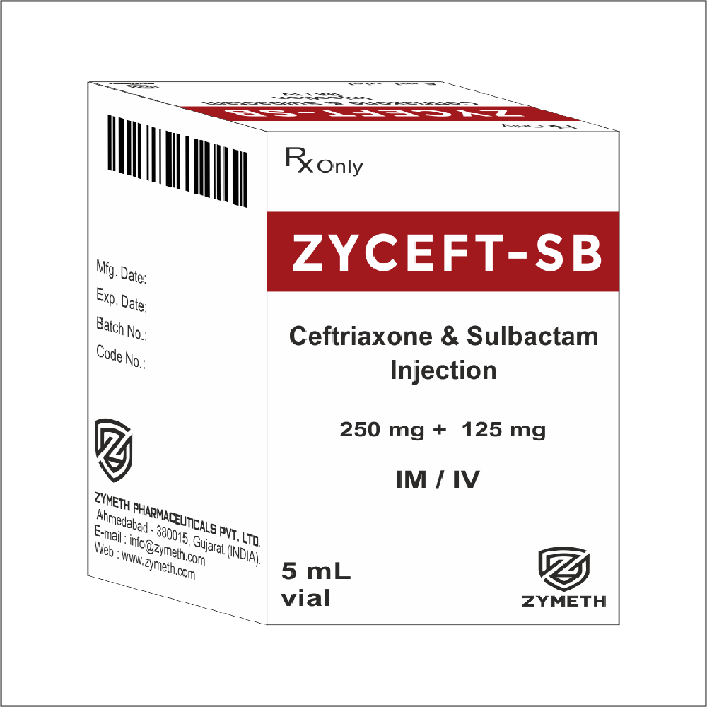 Ceftriaxone And Sulbactam Anti-bacterial Injection