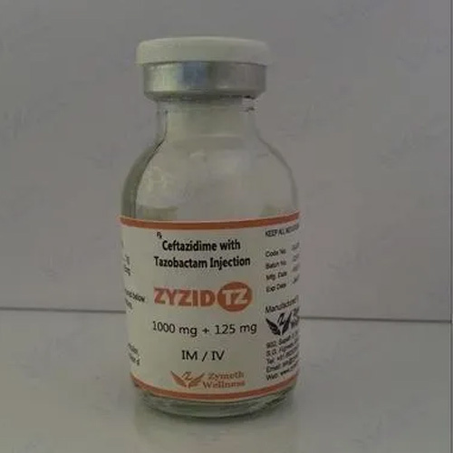 1000 mg Ceftazidime And 125 mg Tazobactam Injection