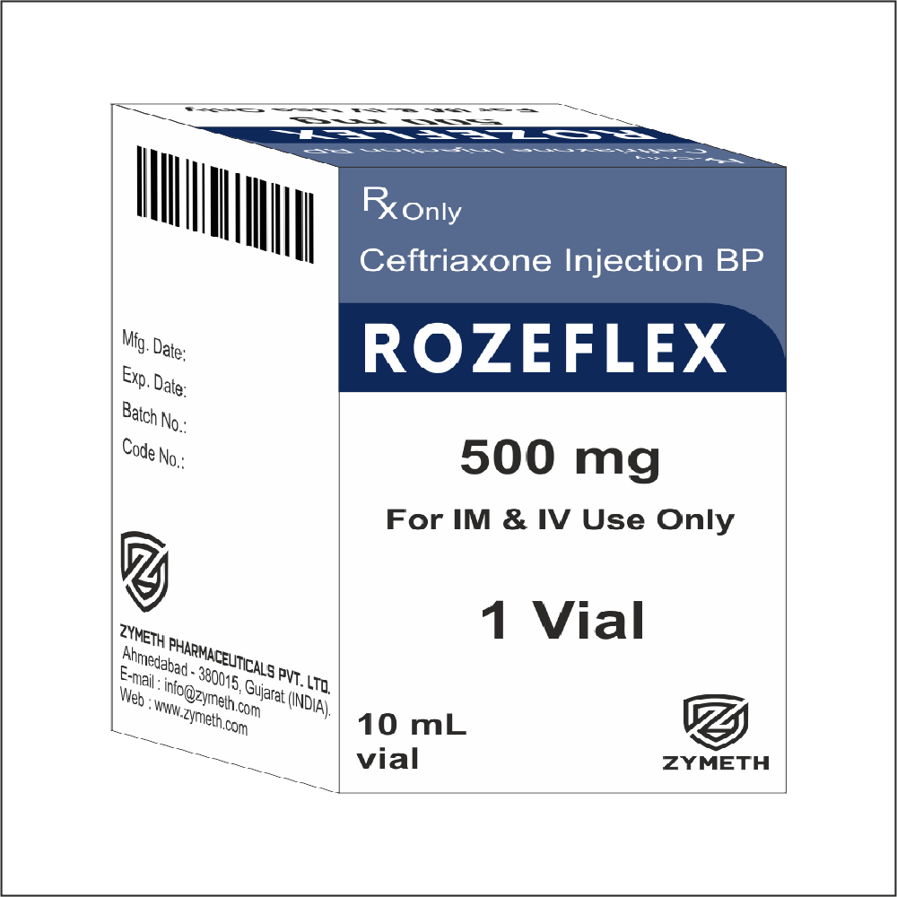 500 mg Ceftriaxone Injection