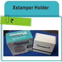 X Stamper Pre Ink Stamp Mount - Plastic Material, 49 X 22 Mm Size | Good Quality For Professional Office Usage