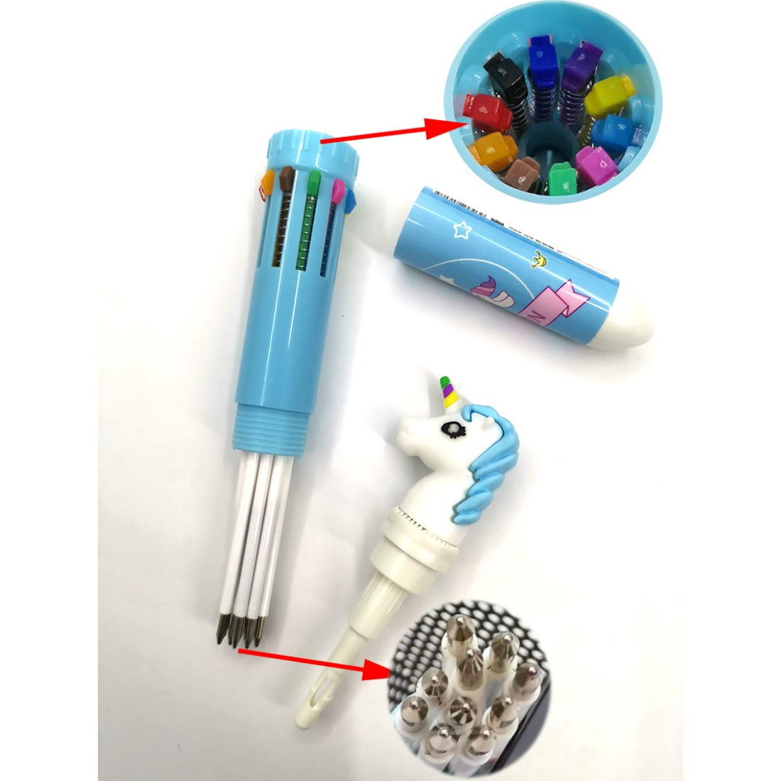 unicorn 10 in 1 pen