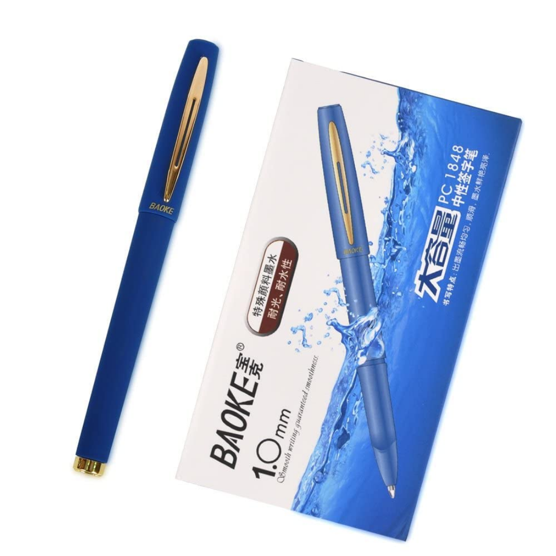 boak blue pen