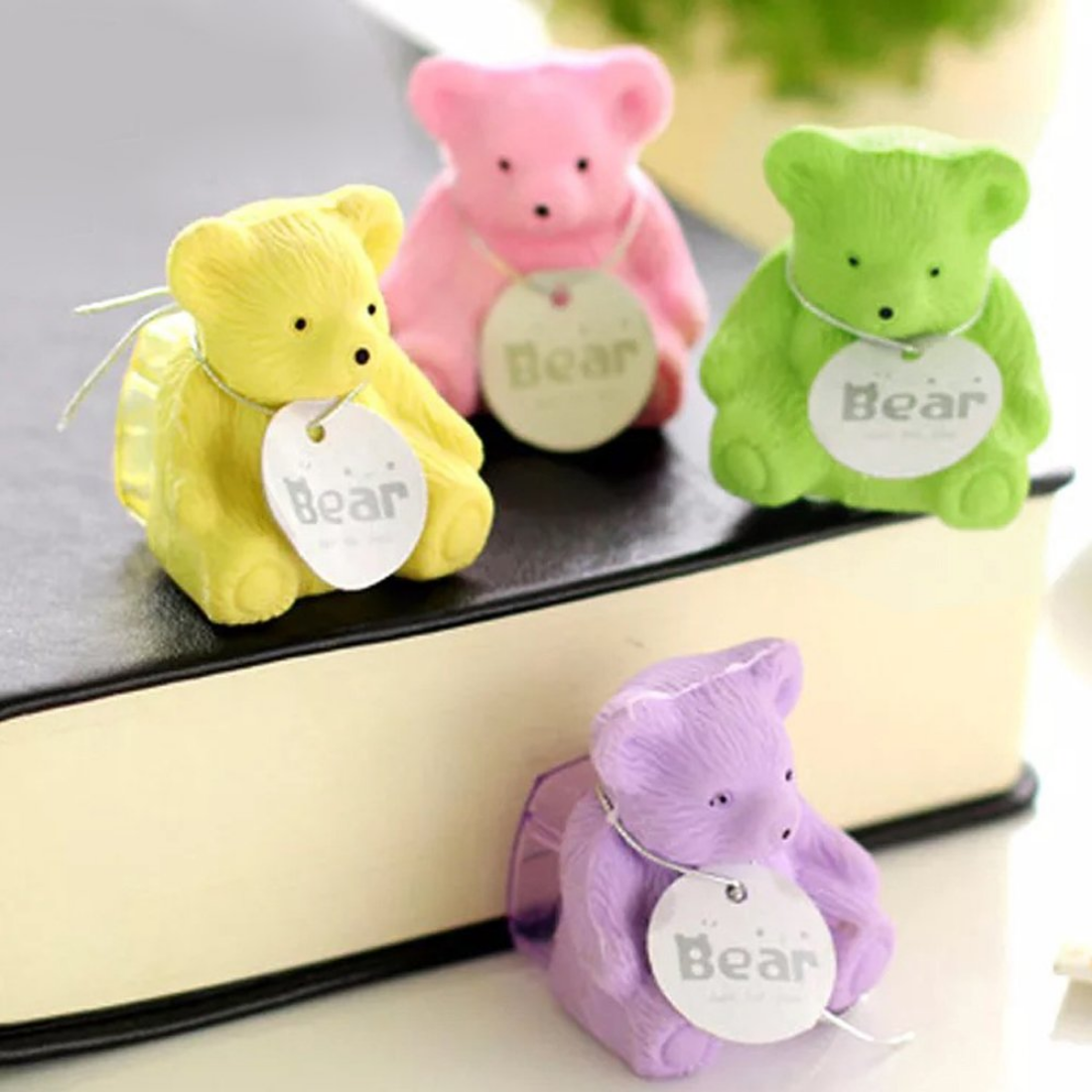 Bear earser+pencil sharpner
