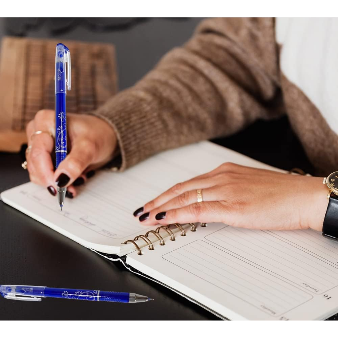 Blue erasable  pen