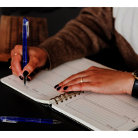 Blue erasable  pen