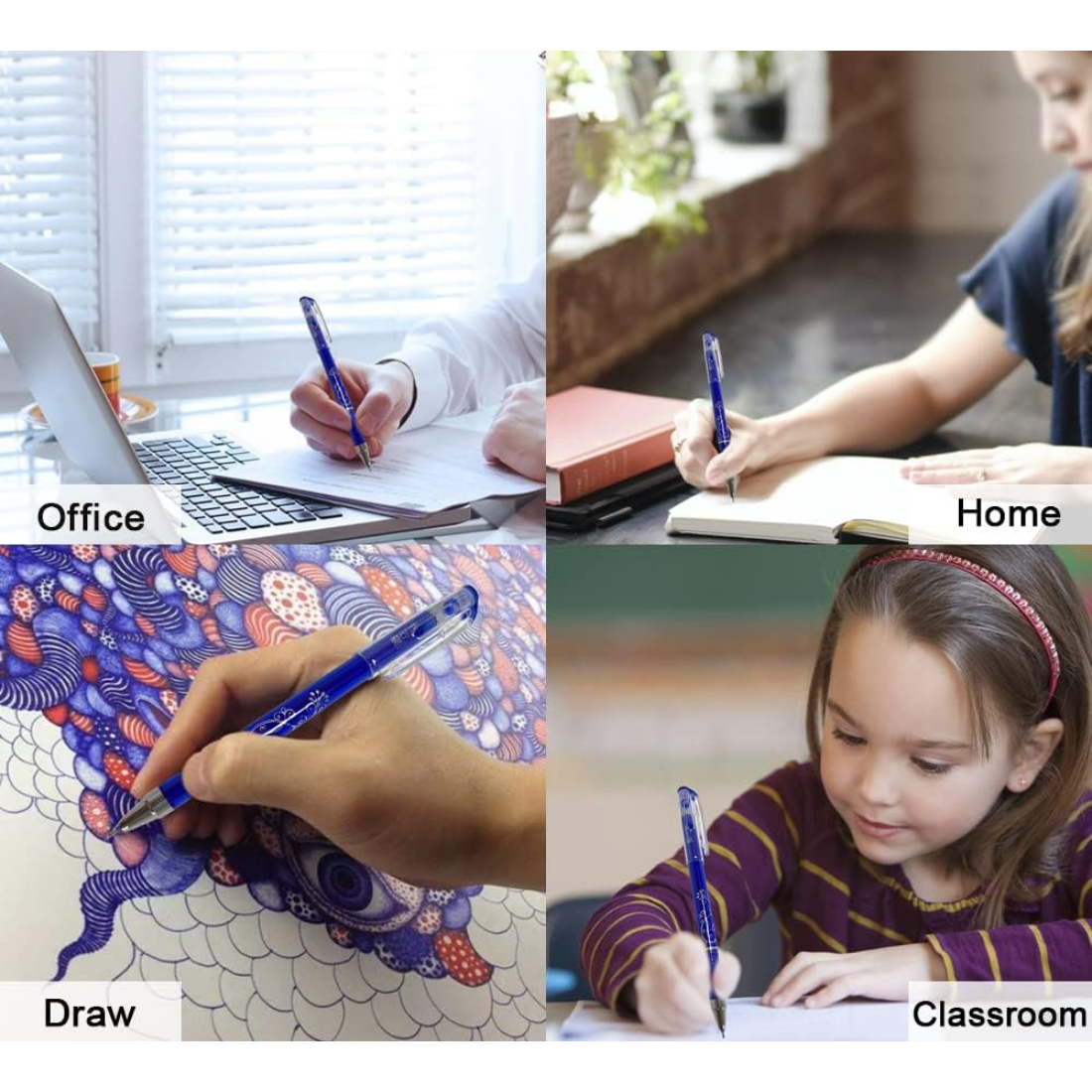 Blue erasable  pen