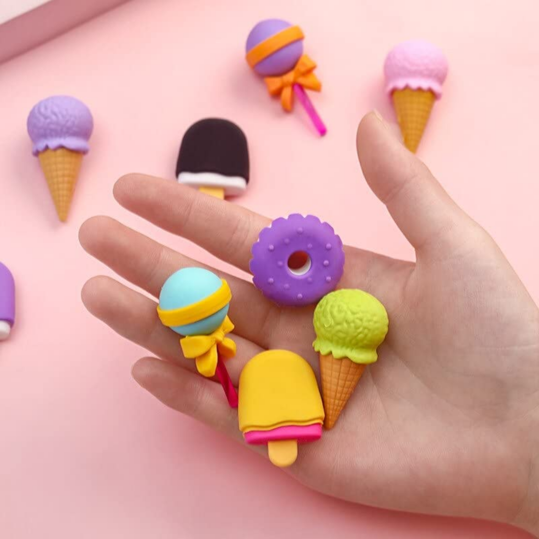 Cake soap eraser