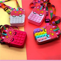 Cartoon popit sling bag