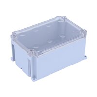ABS Enclosure 150 x 100 x 70 mm Clear IP67