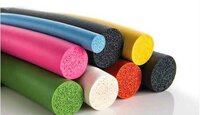 Silicon Sponge Cord - 100% Silicone Rubber, 2-50 Mm Diameter, Multi-color, Ul 94 V-0 Grade, Uv Resistant, Closed Cell