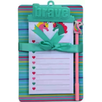 Clipboard with dairy