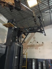 Y type shot blasting machine