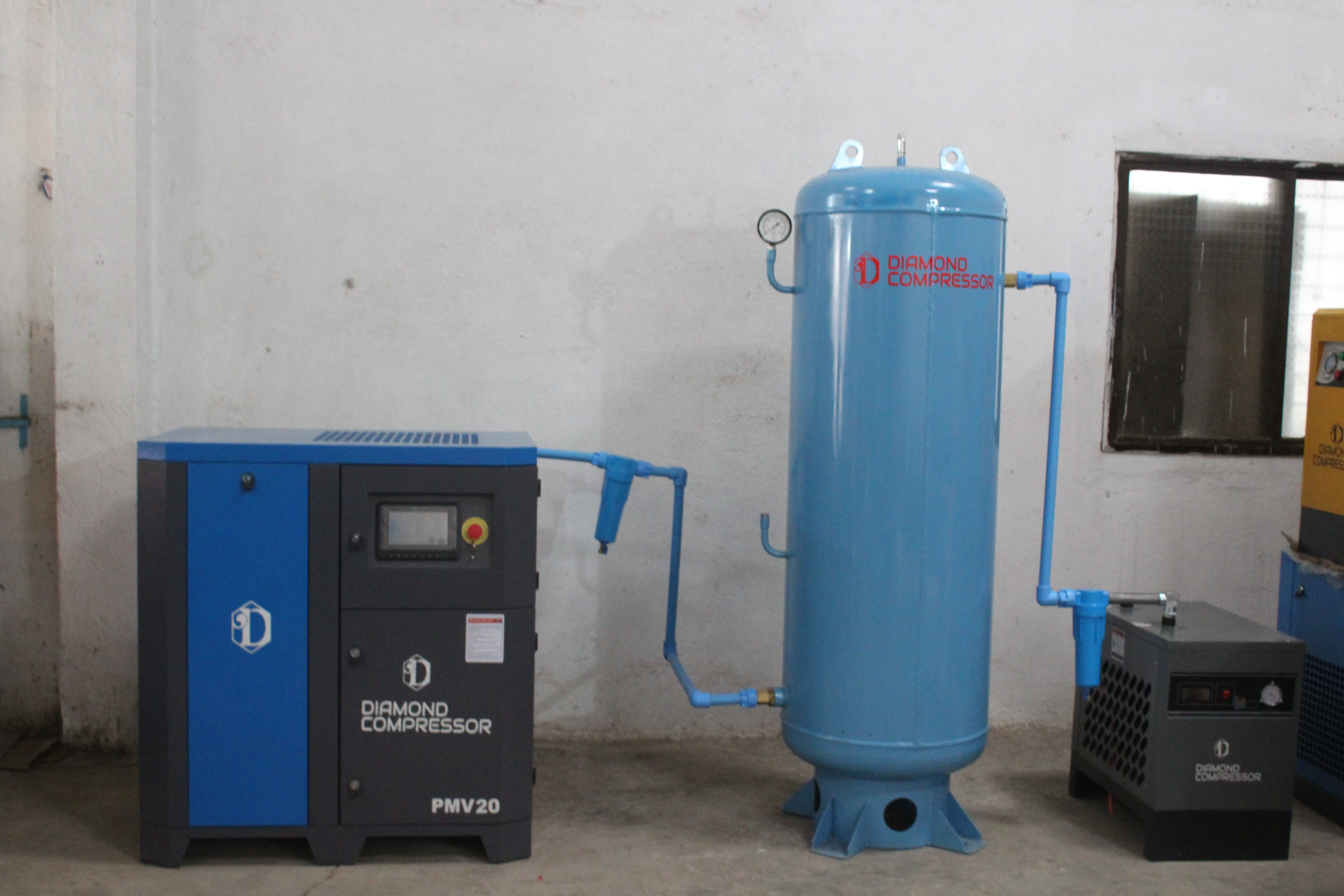 10 HP Screw Compressor
