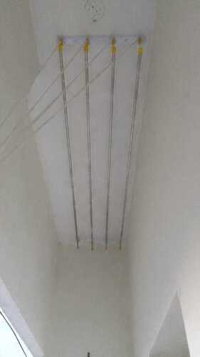 Roof mounted cloth drying hangers in Cherukurumbala Kerala