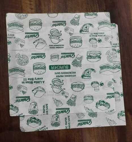 Printed Butter Paper Sheet